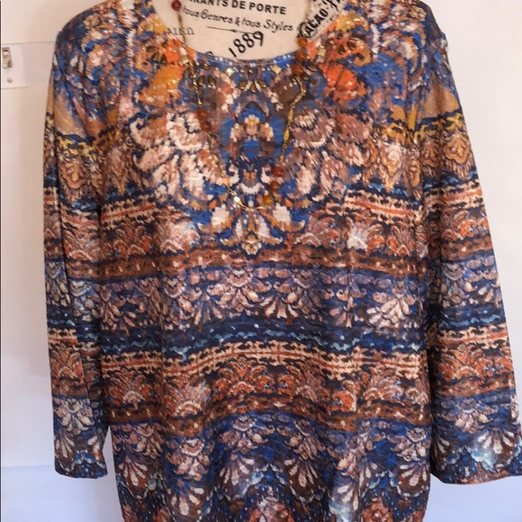 Alfred Dunner TOP👁👕 - Picture 6 of 8